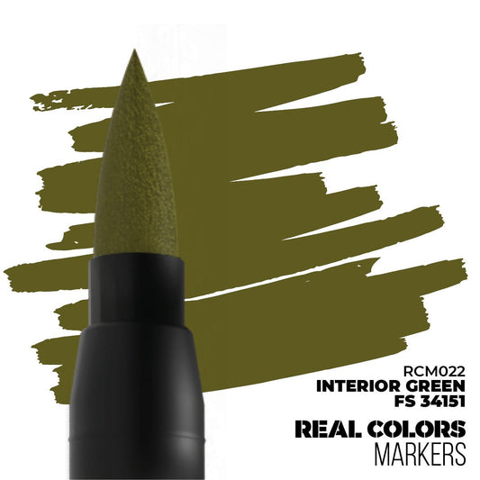 AK Real Colors paint marker Interior Green FS 34151