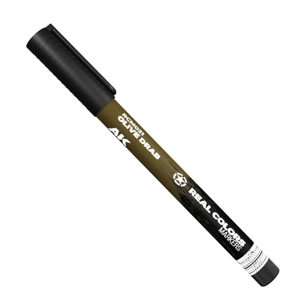AK Interactive Real Colors Marker - Olive Drab (RCM021) - Loaded Dice
