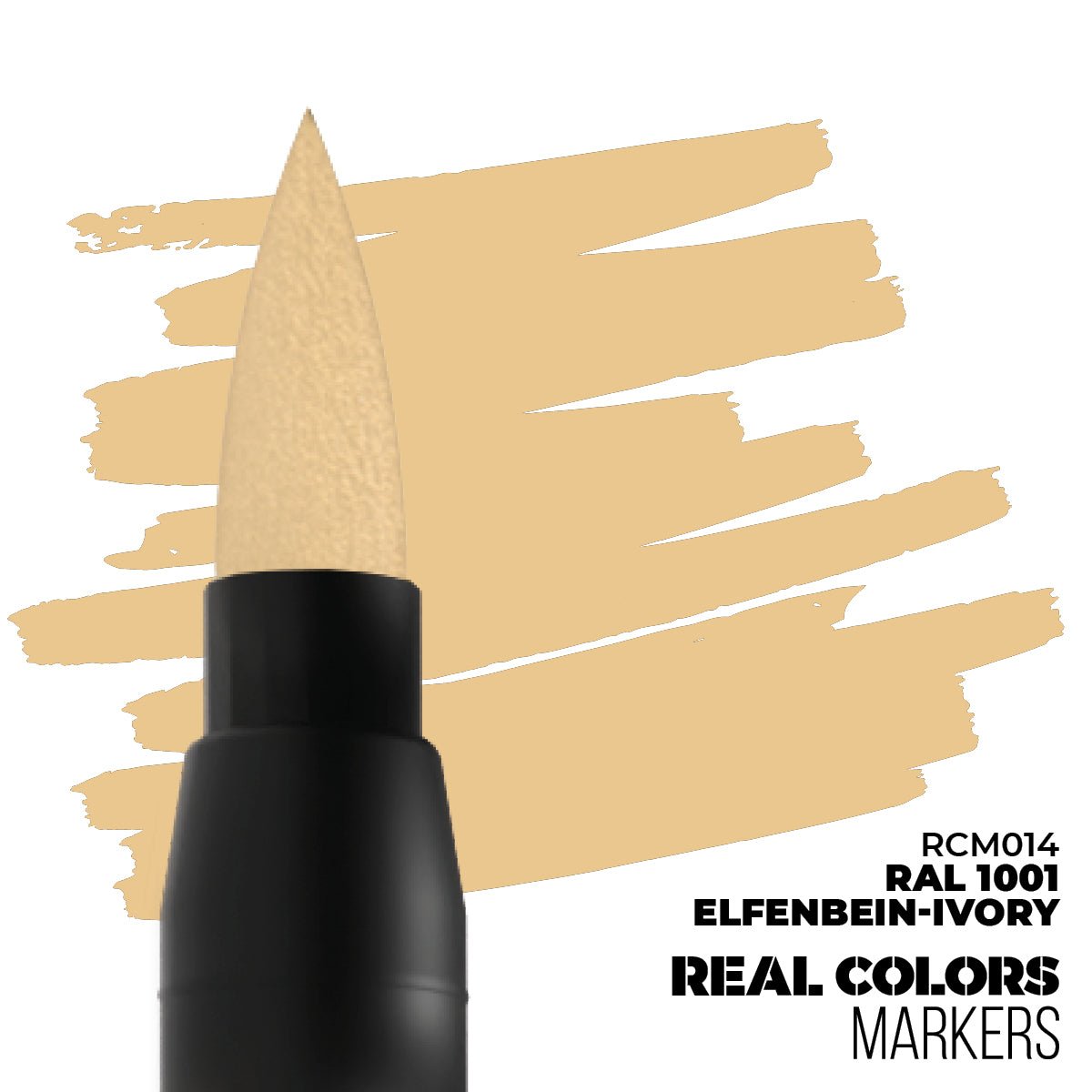 AK Real Colors paint marker RAL 1001 Elfenbein-Ivory