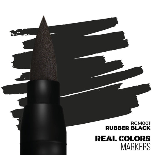 AK Real Colors paint marker Rubber Black