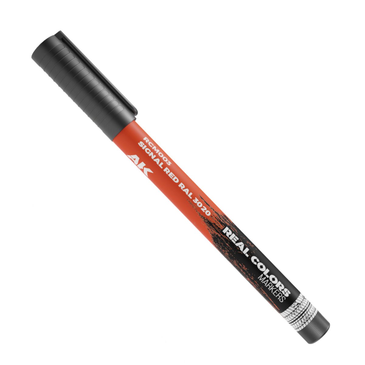 AK Interactive Real Colors Marker - Signal Red RAL 3020 (RCM003) - Loaded Dice