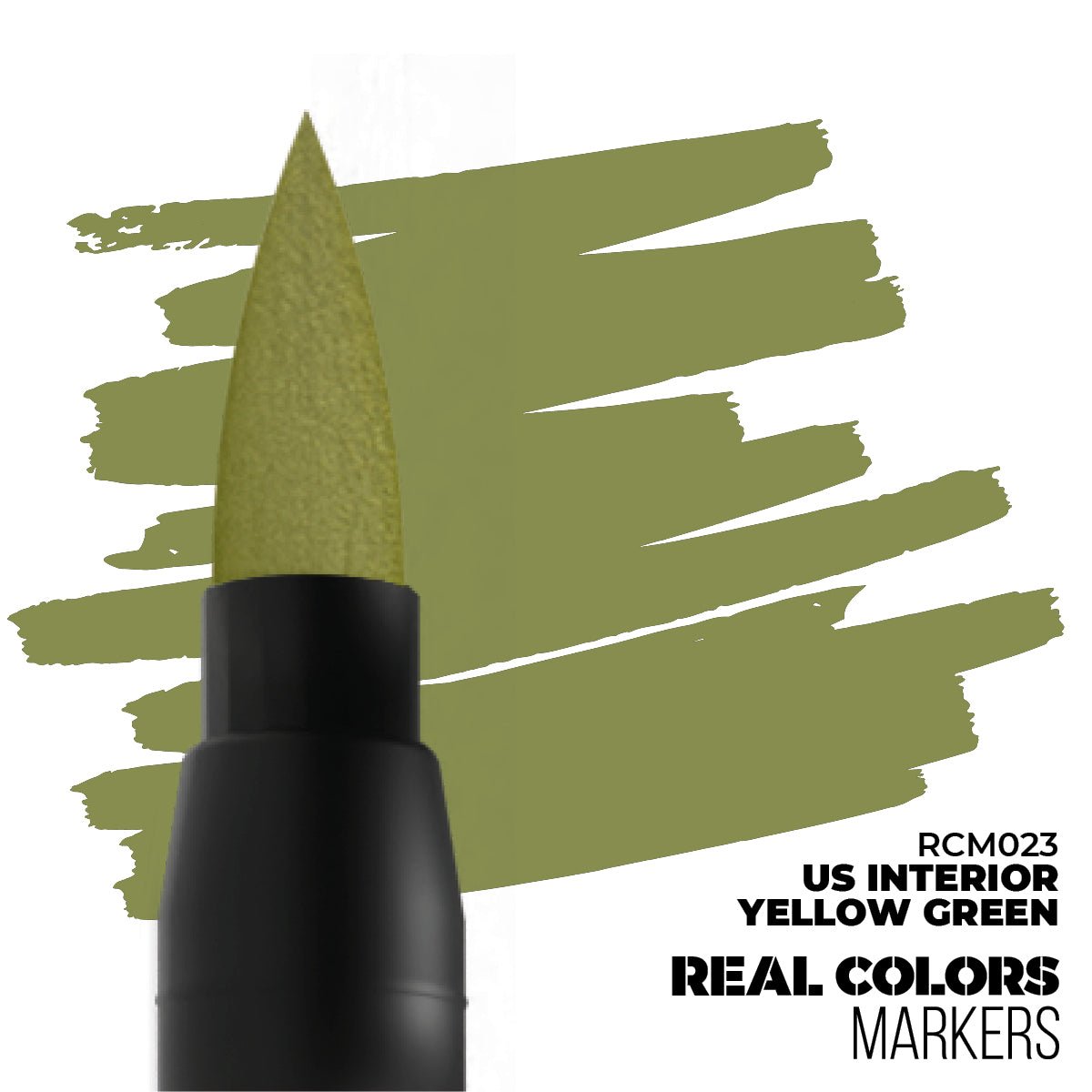 AK Real Colors paint marker US Interior Yellow Green