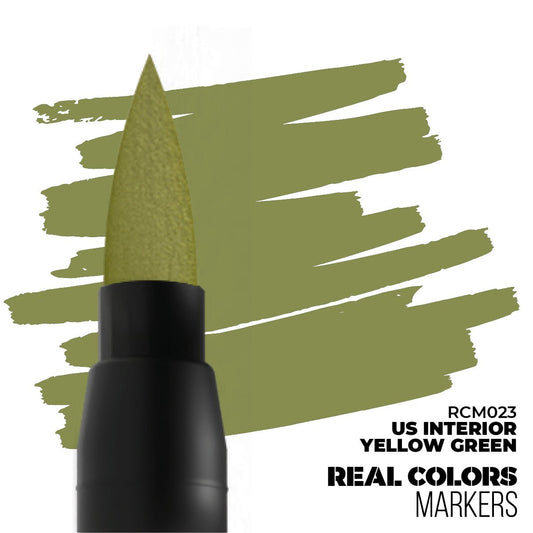 AK Real Colors paint marker US Interior Yellow Green