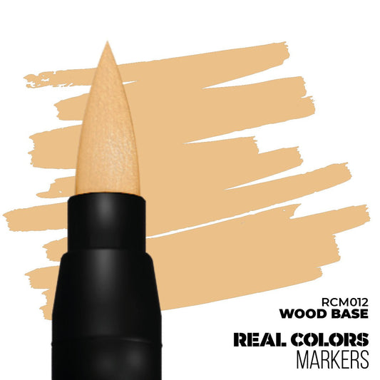 AK Real Colors paint marker Wood Base