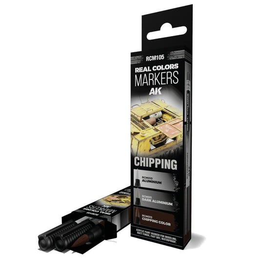 AK Real Colors paint marker Chipping Set