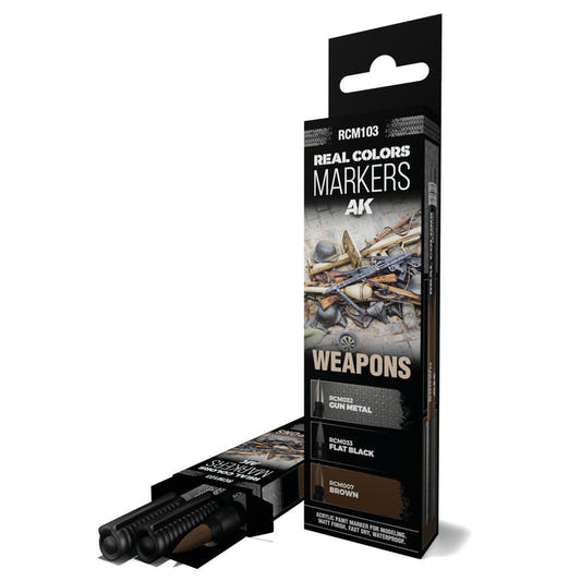 AK Real Colors paint marker Weapons Set
