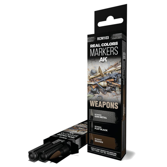 AK Real Colors paint marker Weapons Set