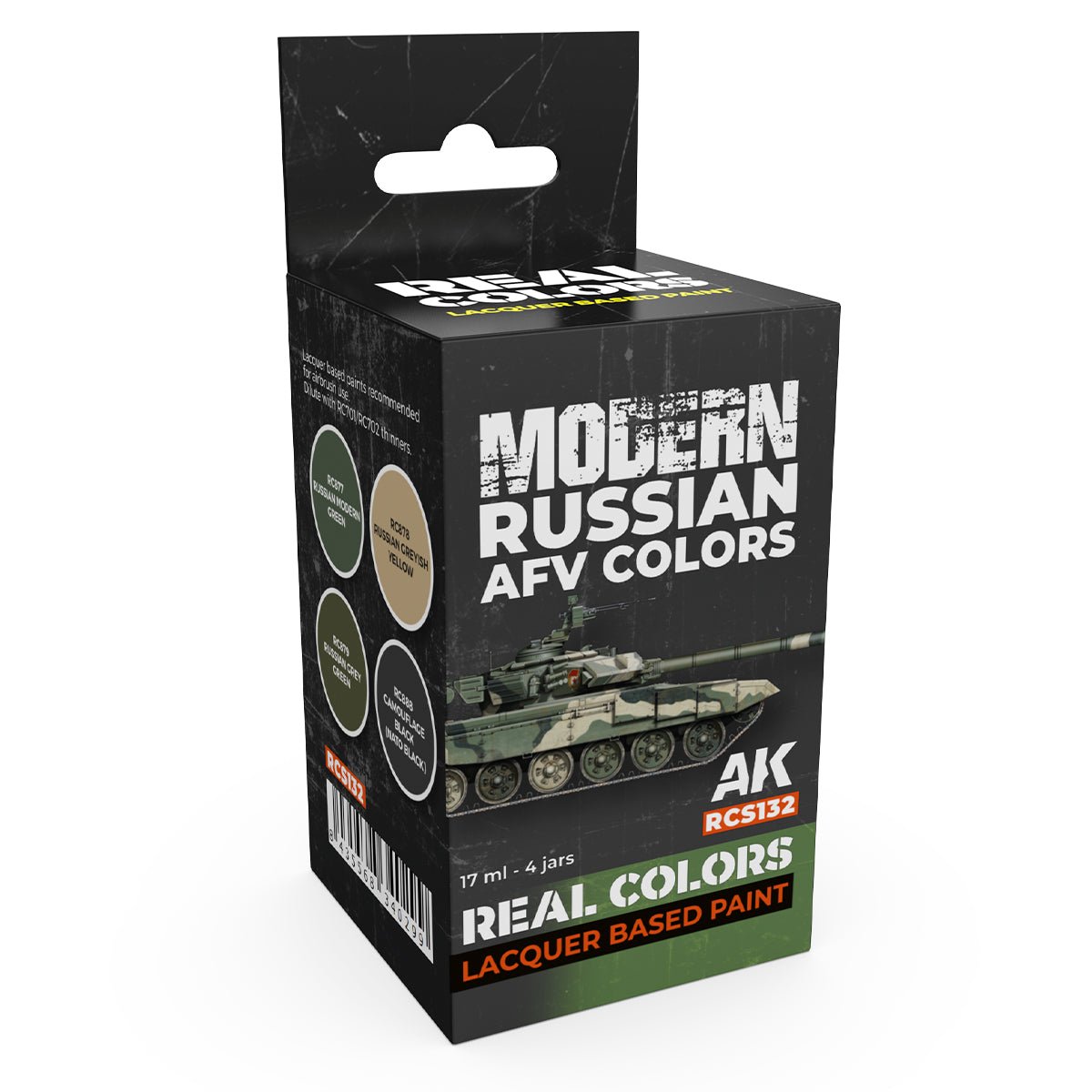 AK Real Colors paint set Modern Russian AFV Colors Set