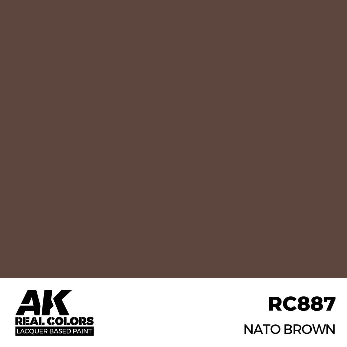 AK Interactive Real Colors - NATO Brown - Loaded Dice