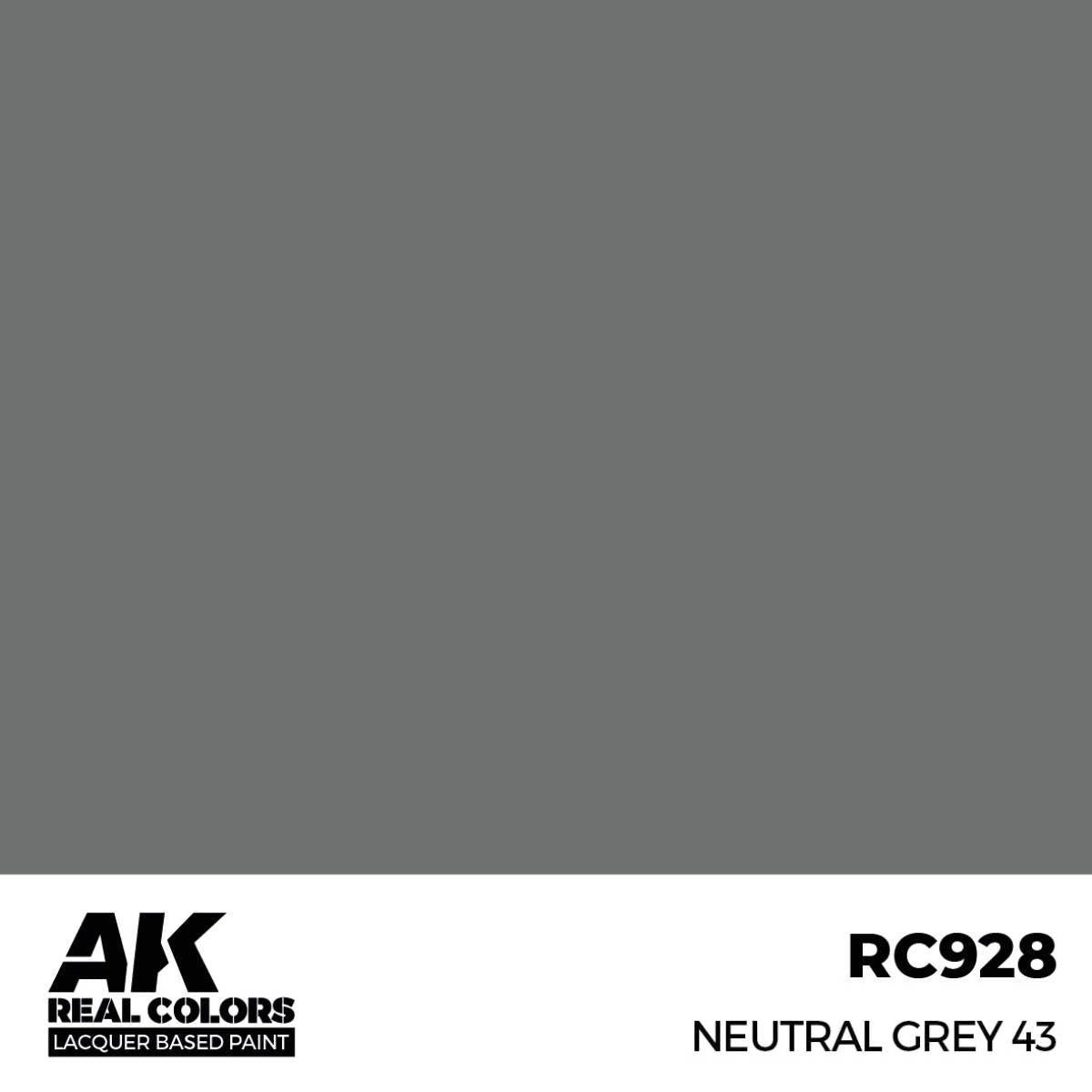 AK Interactive Real Colors - Neutral Grey 43 - Loaded Dice