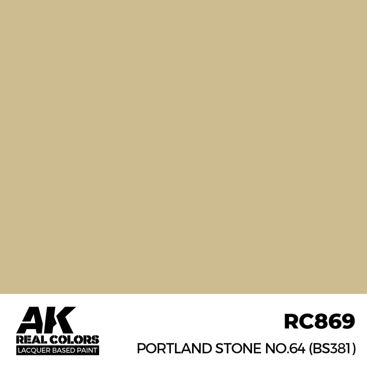 AK Interactive Real Colors - Portland Stone No.64 (BS381) - Loaded Dice