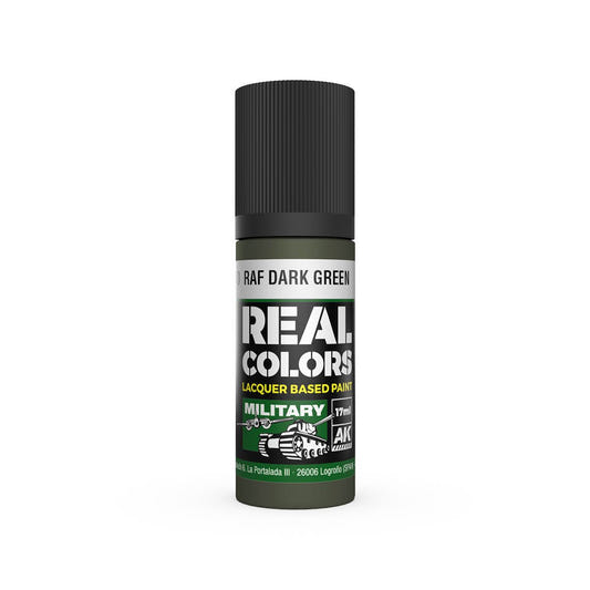 AK Interactive Real Colors acrylic lacquer paint RAF Dark Green