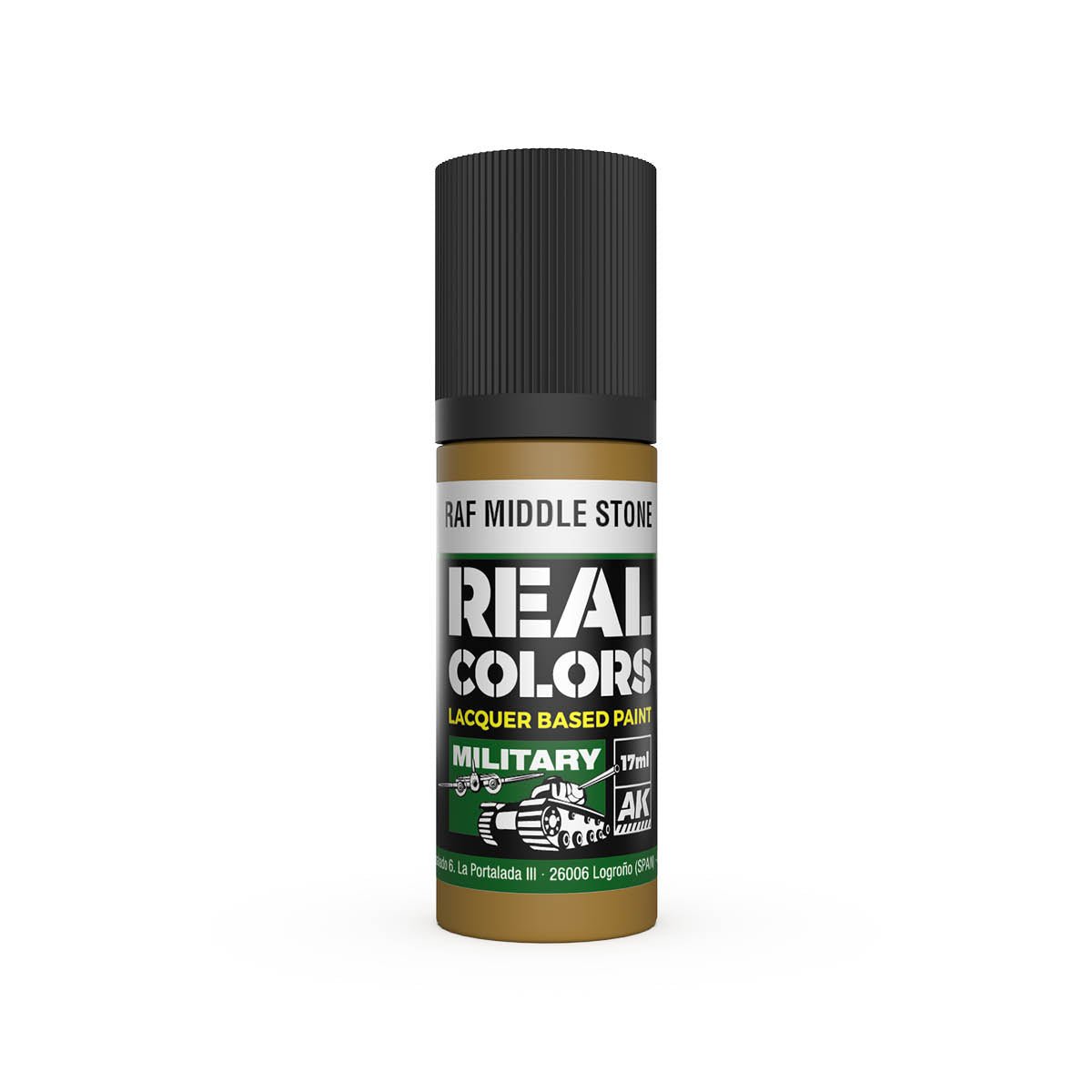 AK Interactive Real Colors acrylic lacquer paint RAF Middle Stone