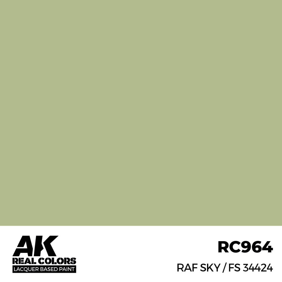 AK Interactive Real Colors - RAF Sky / FS 34424 - Loaded Dice