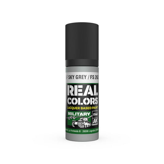 AK Interactive Real Colors acrylic lacquer paint RAF Sky Grey / FS 26373