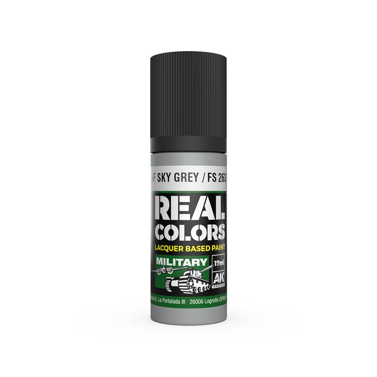 AK Interactive Real Colors acrylic lacquer paint RAF Sky Grey / FS 26373