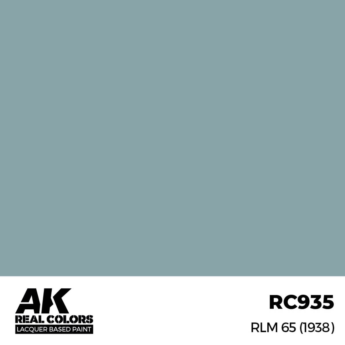 AK Interactive Real Colors - RLM 65 (1938) - Loaded Dice
