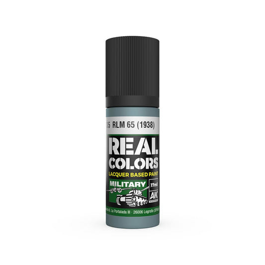 AK Interactive Real Colors acrylic lacquer paint RLM 65 (1938)