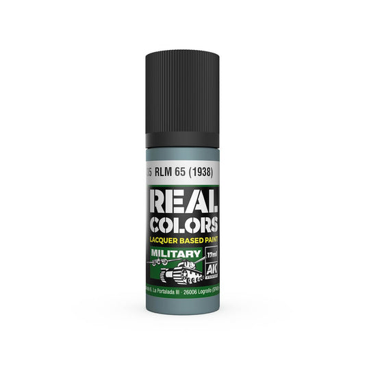 AK Interactive Real Colors acrylic lacquer paint RLM 65 (1938)