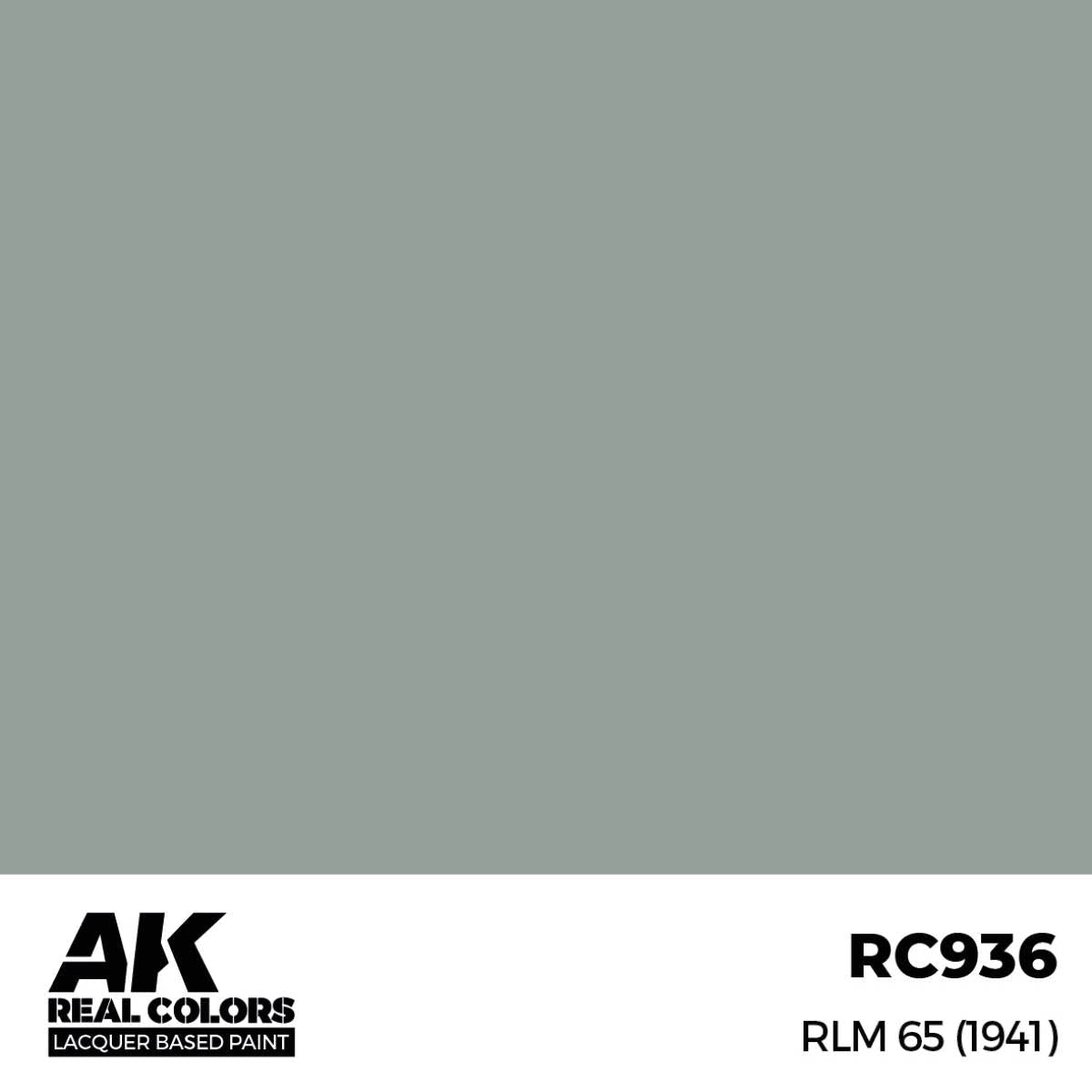 AK Interactive Real Colors - RLM 65 (1941) - Loaded Dice