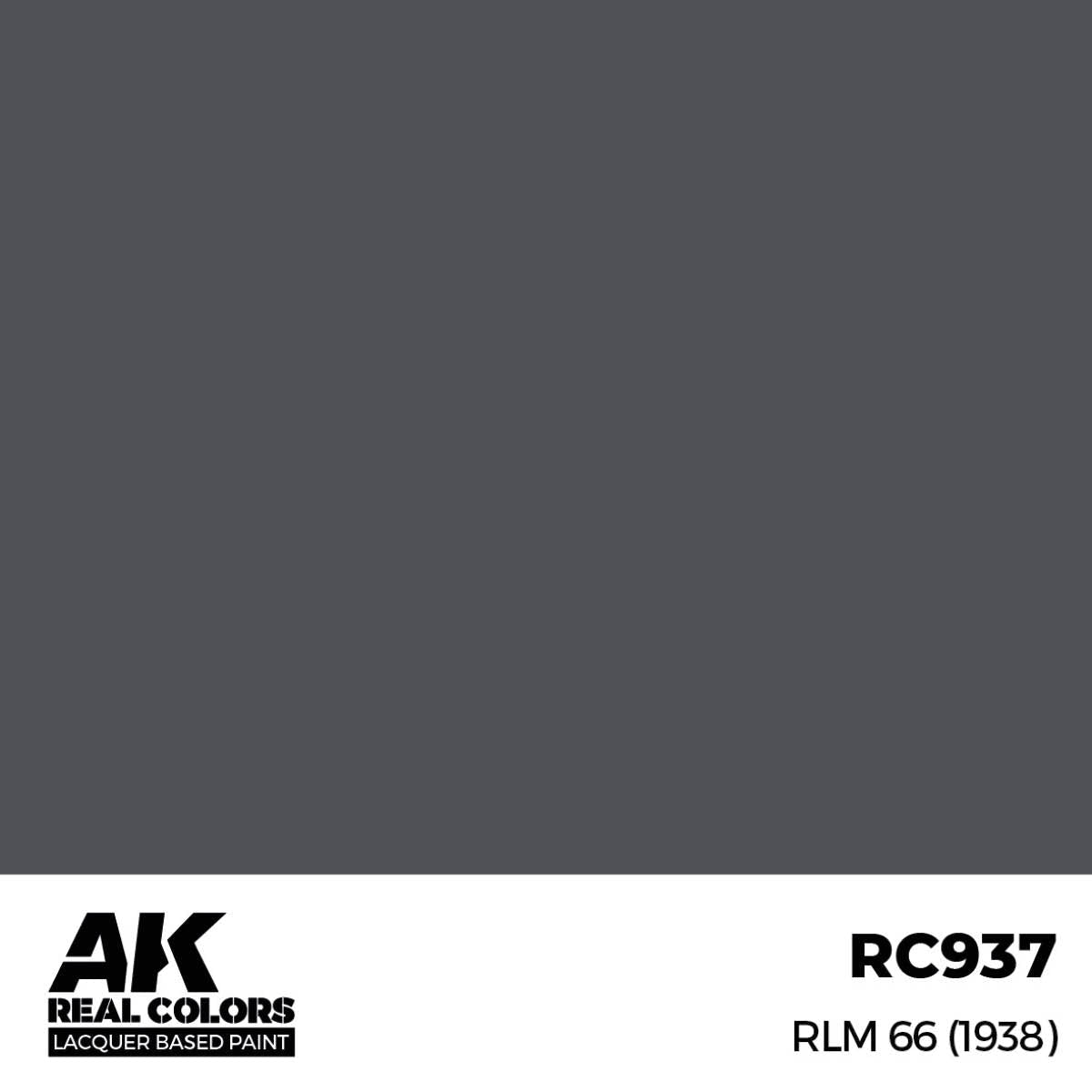 AK Interactive Real Colors -  RLM 66 (1938) - Loaded Dice