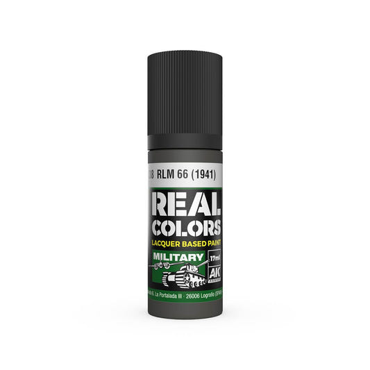 AK Interactive Real Colors acrylic lacquer paint RLM 66 (1941)