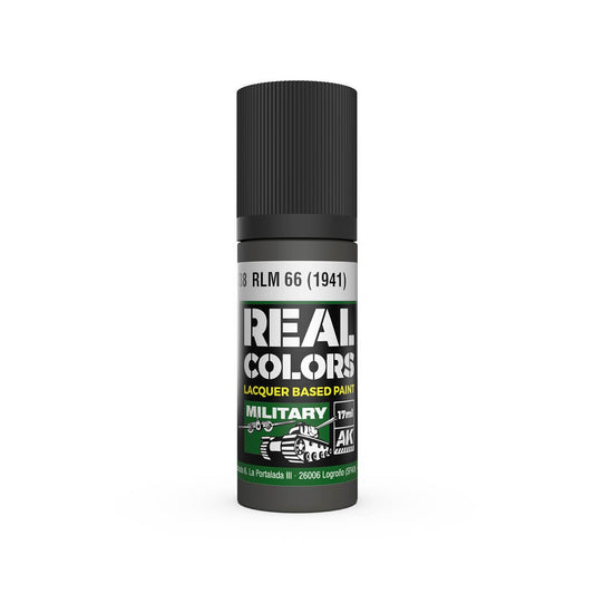 AK Interactive Real Colors acrylic lacquer paint RLM 66 (1941)
