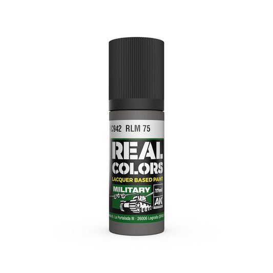 AK Interactive Real Colors acrylic lacquer paint RLM 75