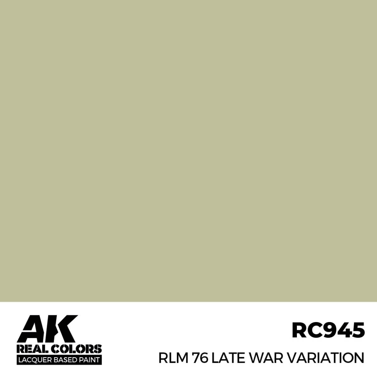 AK Interactive Real Colors - RLM 76 Late War Variation - Loaded Dice