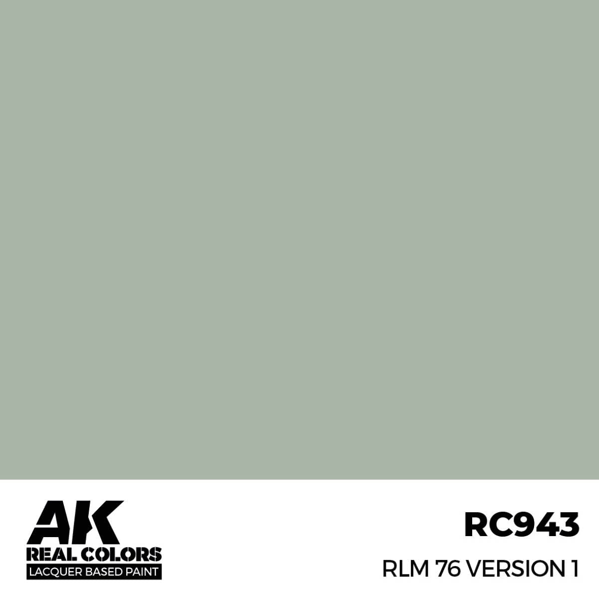 AK Interactive Real Colors - RLM 76 Version 1 - Loaded Dice