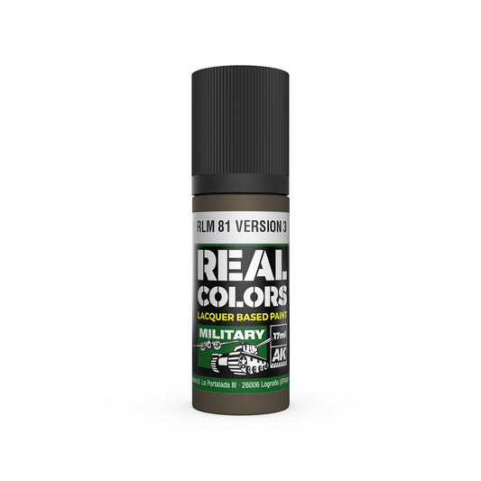 AK Interactive Real Colors acrylic lacquer paint RLM 81 Version 3