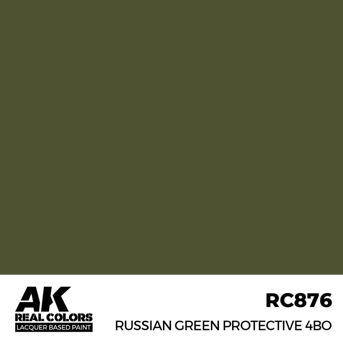 AK Interactive Real Colors - Russian Green Protective 4BO - Loaded Dice