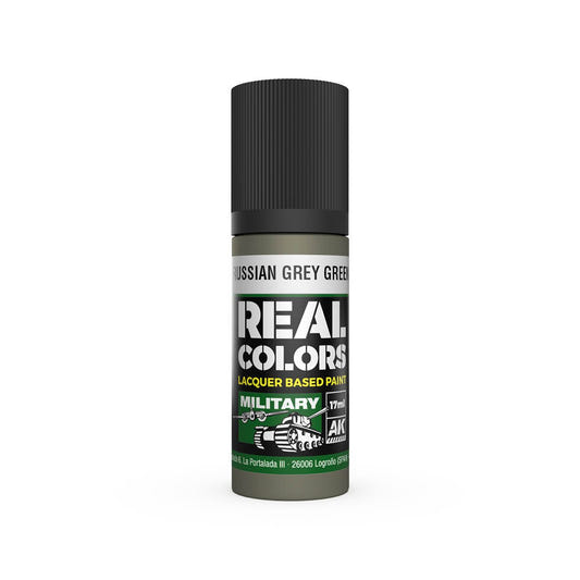 AK Interactive Real Colors acrylic lacquer paint Russian Grey Green