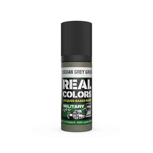 AK Interactive Real Colors acrylic lacquer paint Russian Grey Green