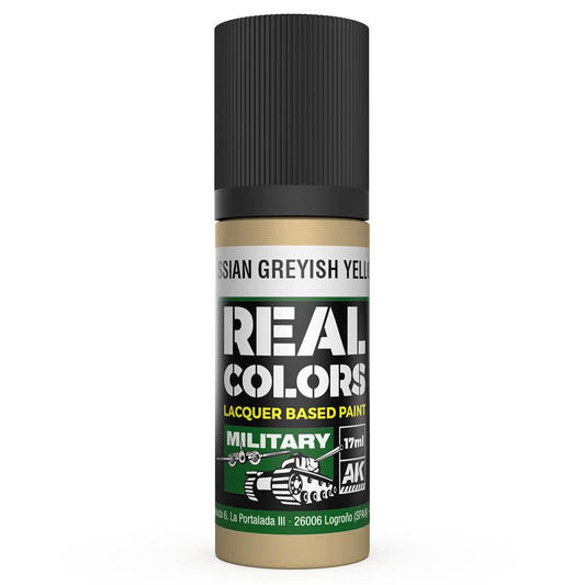 AK Interactive Real Colors acrylic lacquer paint Russian Greyish Yellow