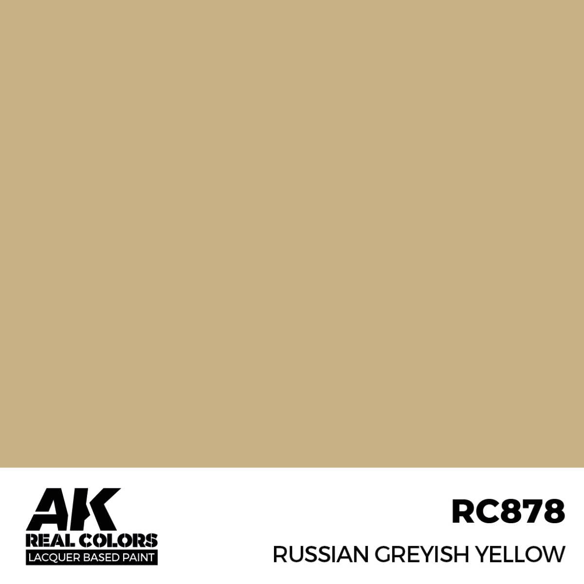 AK Interactive Real Colors - Russian Greyish Yellow - Loaded Dice