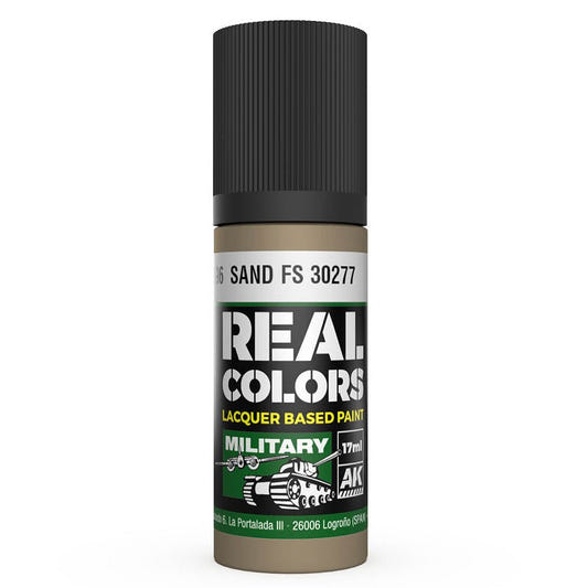 AK Interactive Real Colors acrylic lacquer paint Sand FS 30277