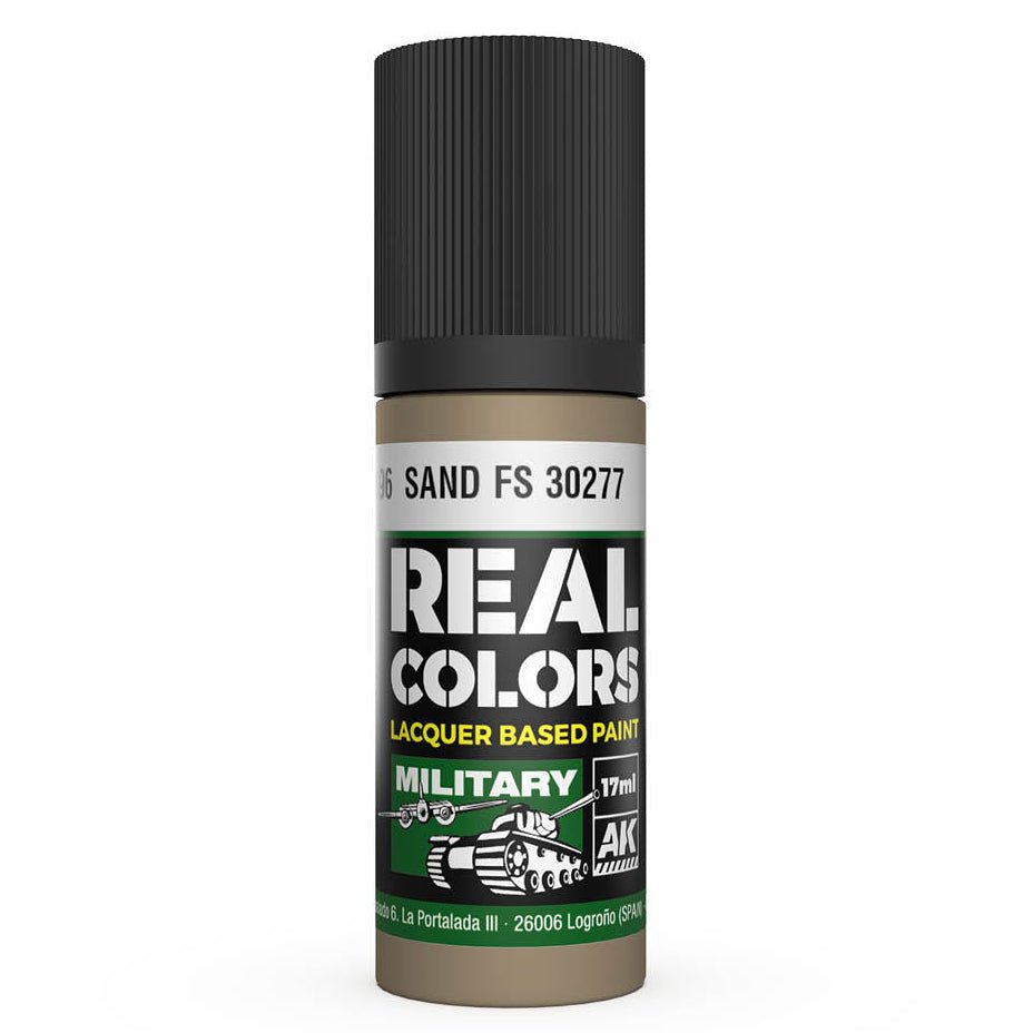 AK Interactive Real Colors acrylic lacquer paint Sand FS 30277