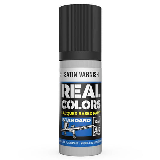 AK Interactive Real Colors acrylic lacquer paint Satin Varnish