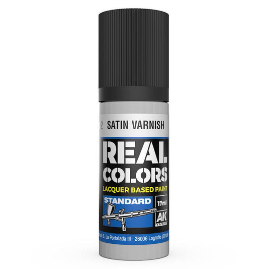 AK Interactive Real Colors acrylic lacquer paint Satin Varnish