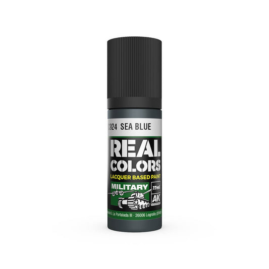 AK Interactive Real Colors acrylic lacquer paint Sea Blue