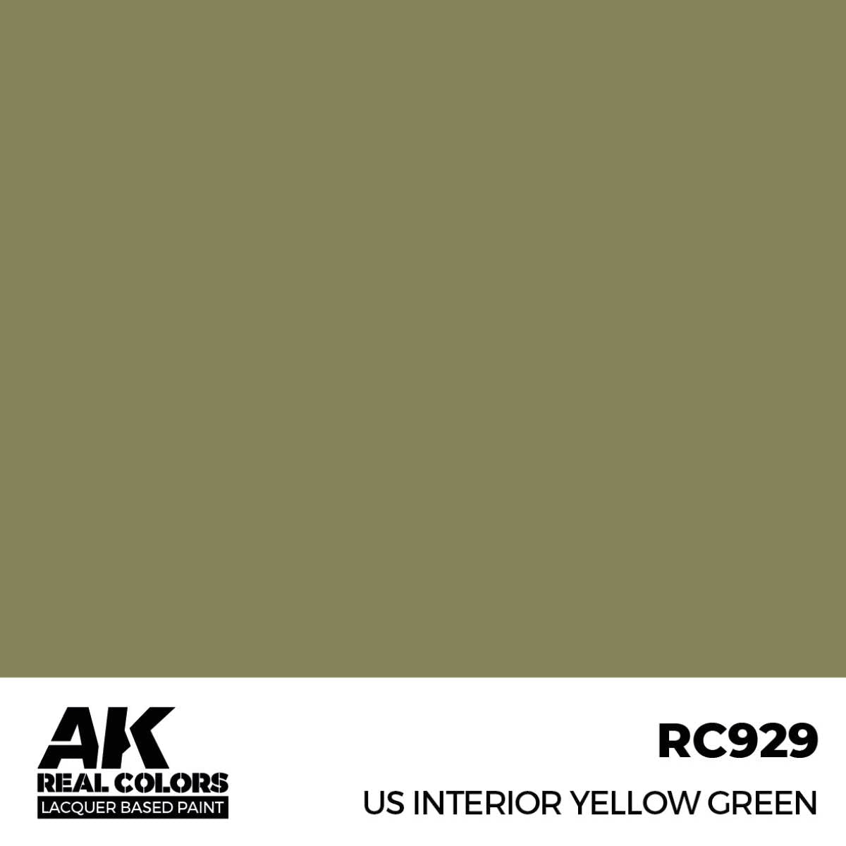 AK Interactive Real Colors - US Interior Yellow Green - Loaded Dice