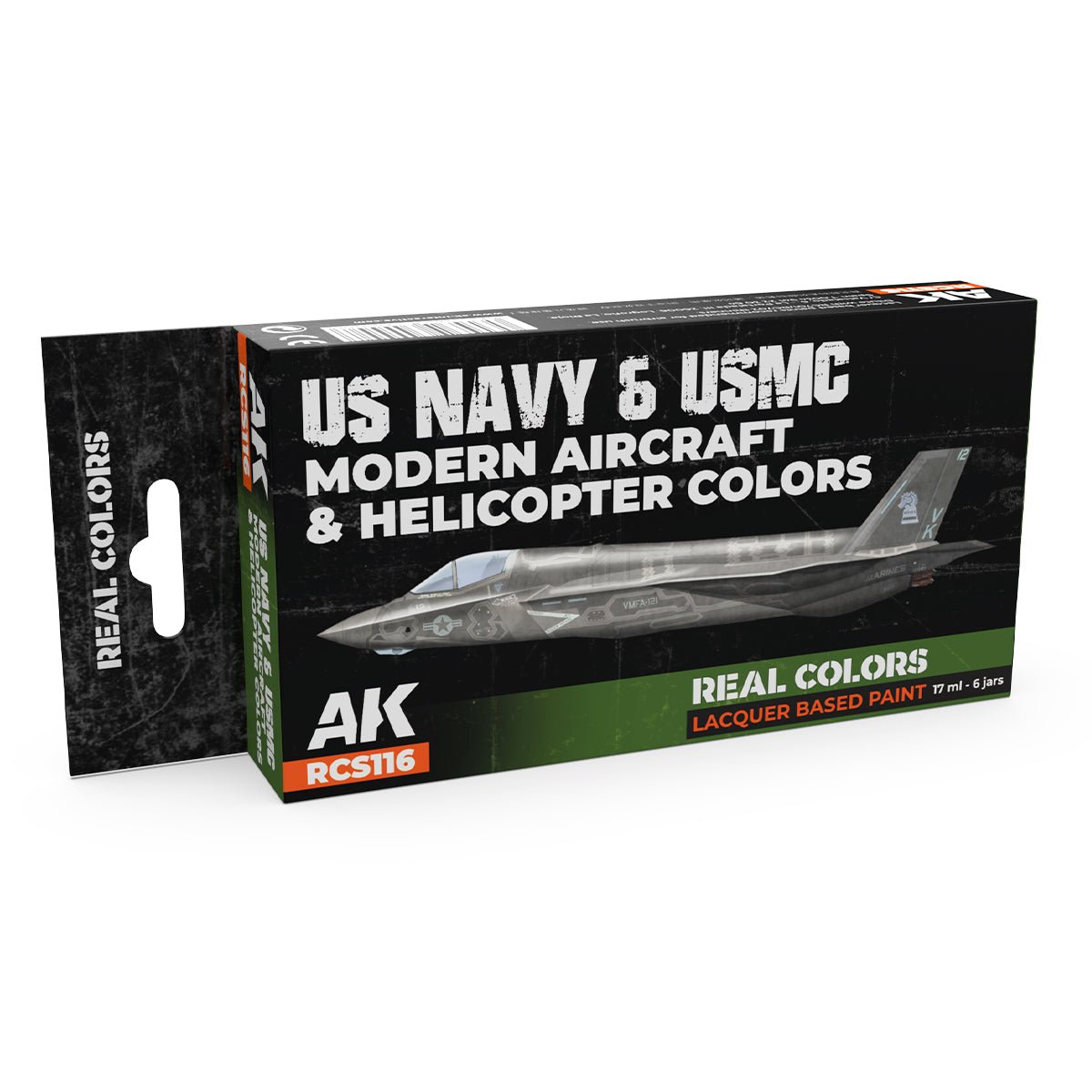 AK Real Colors paint set US Navy & USMC Modern Aircraft & Helicopter Set