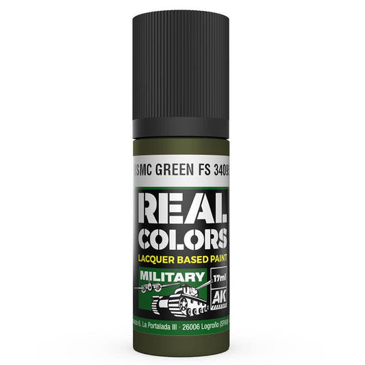 AK Interactive Real Colors acrylic lacquer paint USMC Green FS 34095
