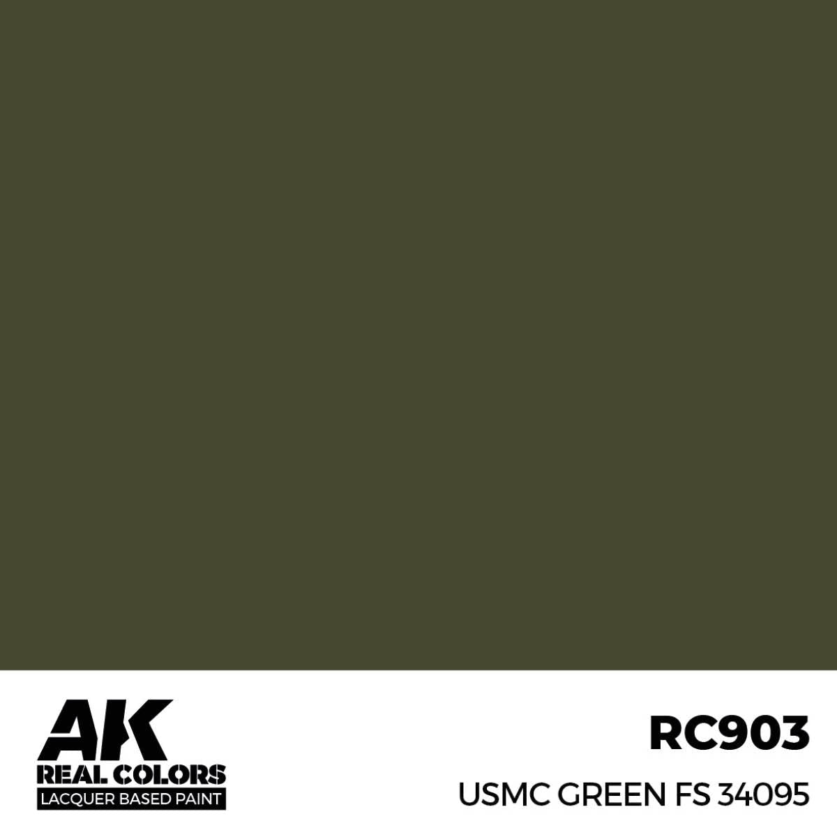 AK Interactive Real Colors - USMC Green FS 34095 - Loaded Dice