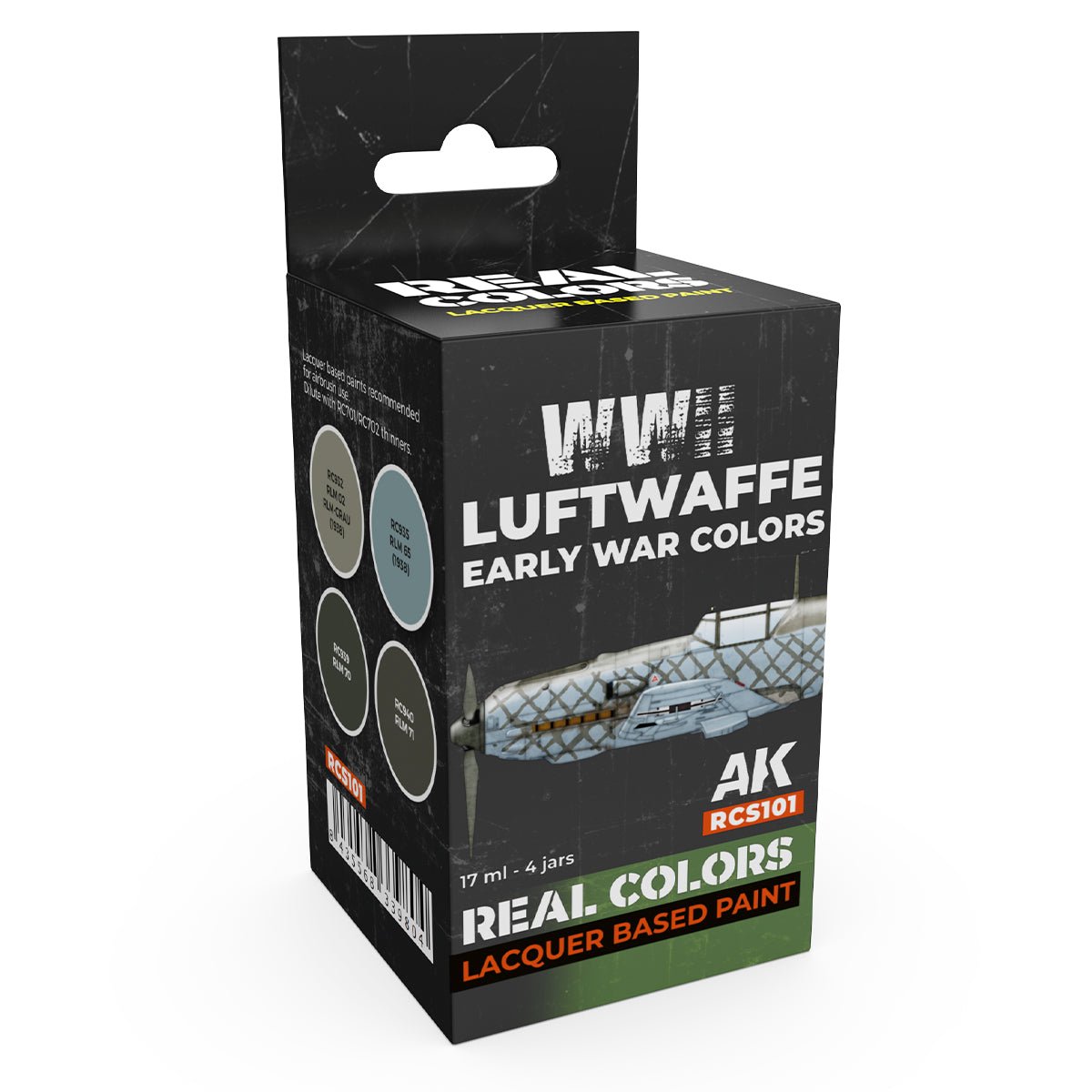 AK Real Colors paint set WWII Luftwaffe Early War Set