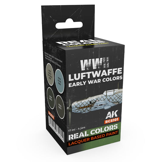 AK Real Colors paint set WWII Luftwaffe Early War Set