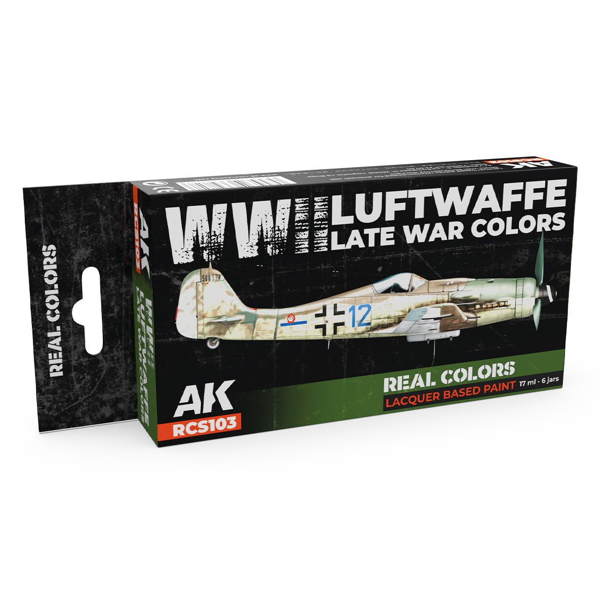 AK Real Colors paint set WWII Luftwaffe Late War Set