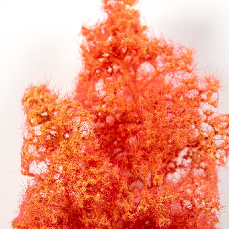 AK Interactive Red-Orange Fantasy Bushes 1/35 close-up of fiery orange foliage