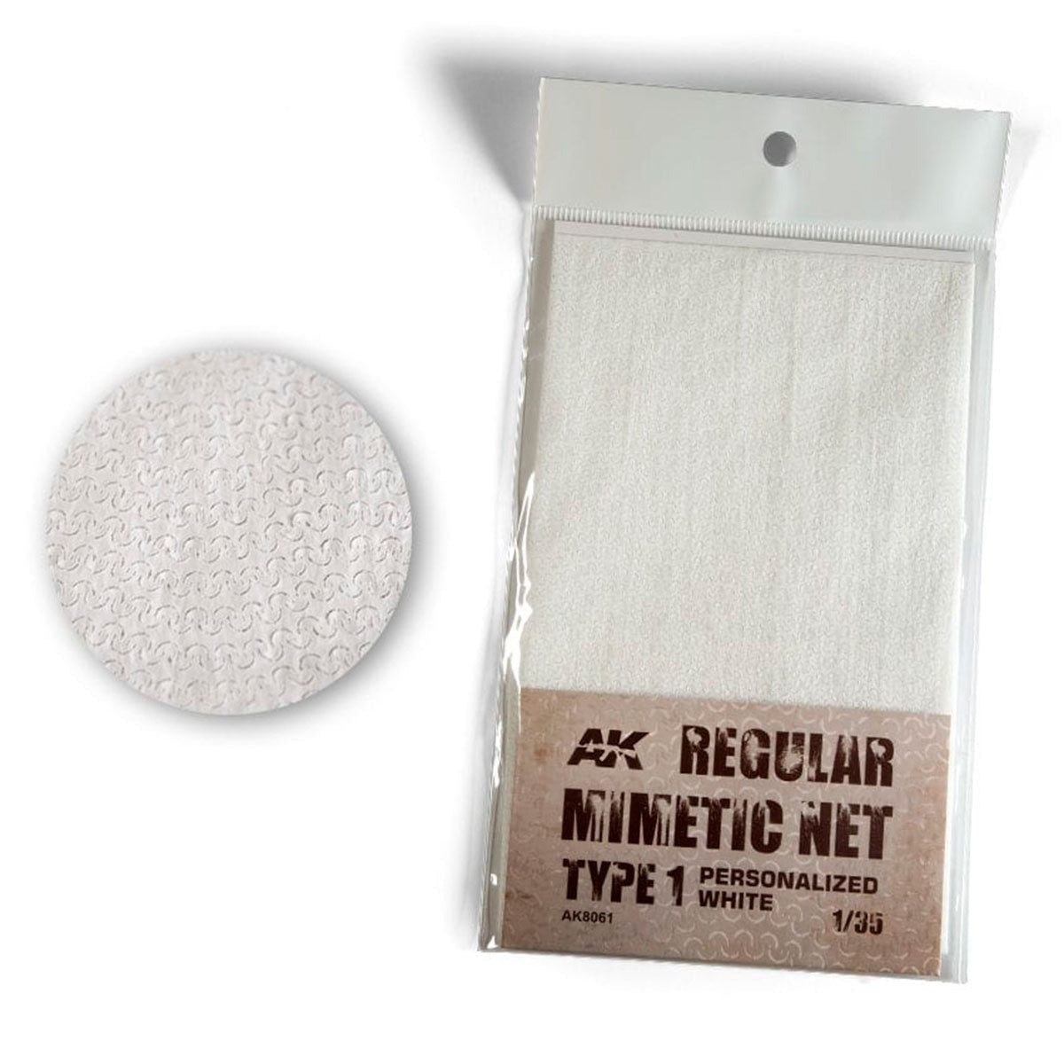 AK Interactive Regular Mimetic Net Type 1 Personalised White